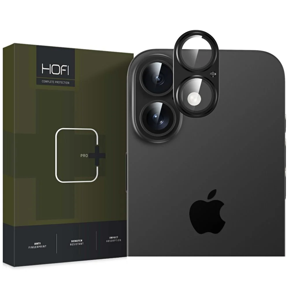 Φωτογραφία προϊόντος: Spigen Hofi Camera Protector Tempered Glass Fullcam Pro+ iPhone 16 / 16 Plus Black