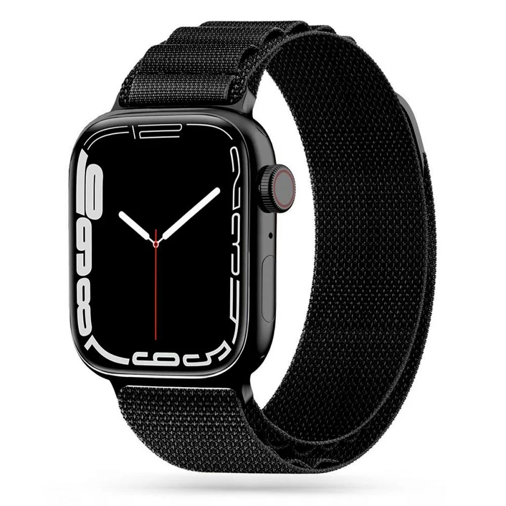 Φωτογραφία προϊόντος: Tech-Protect Λουράκι Nylon Pro Apple Watch 4 / 5 / 6 / 7 / 8 / 9 / SE / Ultra 1/2 (42 / 44 / 45 / 49 MM) Black