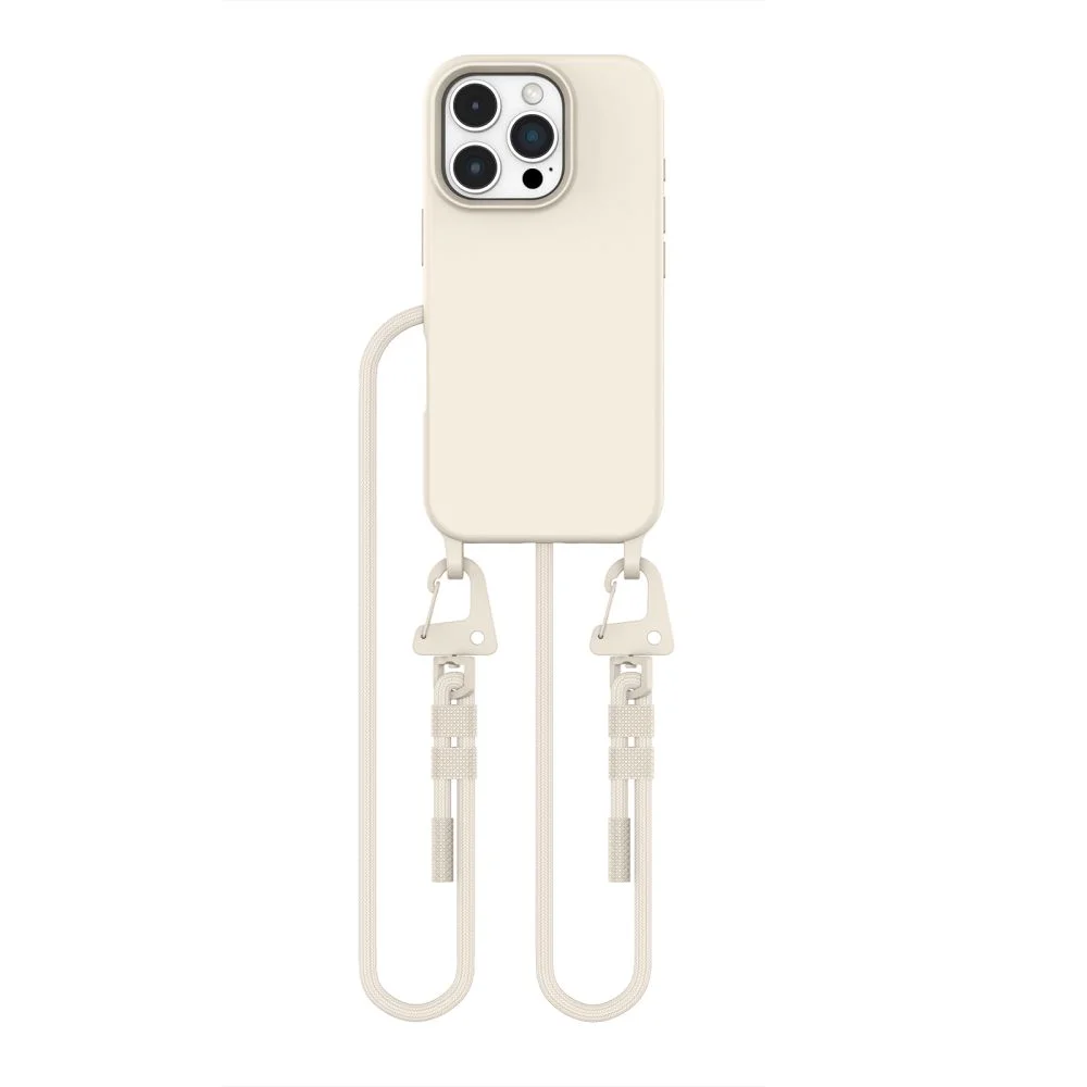 Φωτογραφία προϊόντος: Tech-Protect Θήκη με Κορδόνι Magnecklace Magsafe iPhone 16 Pro Max Cosmic Latte