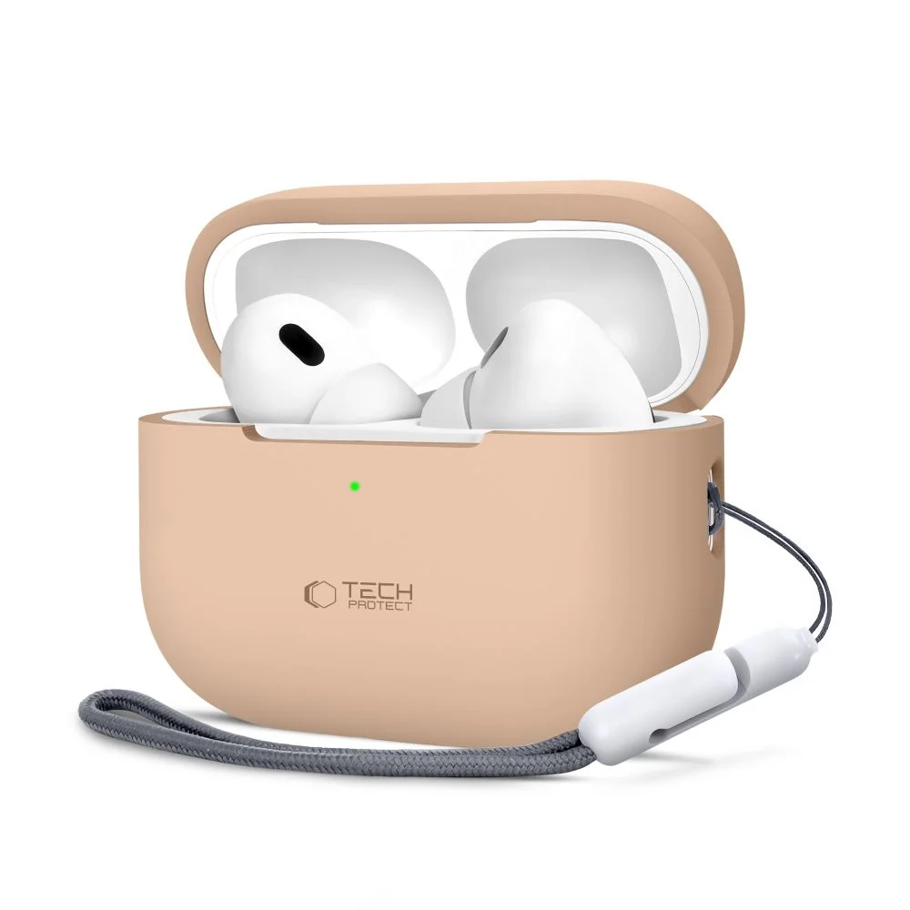 Φωτογραφία προϊόντος: Tech-Protect Θήκη Σιλκόνης Apple AirPods Pro 1 / 2 Caffe Latte