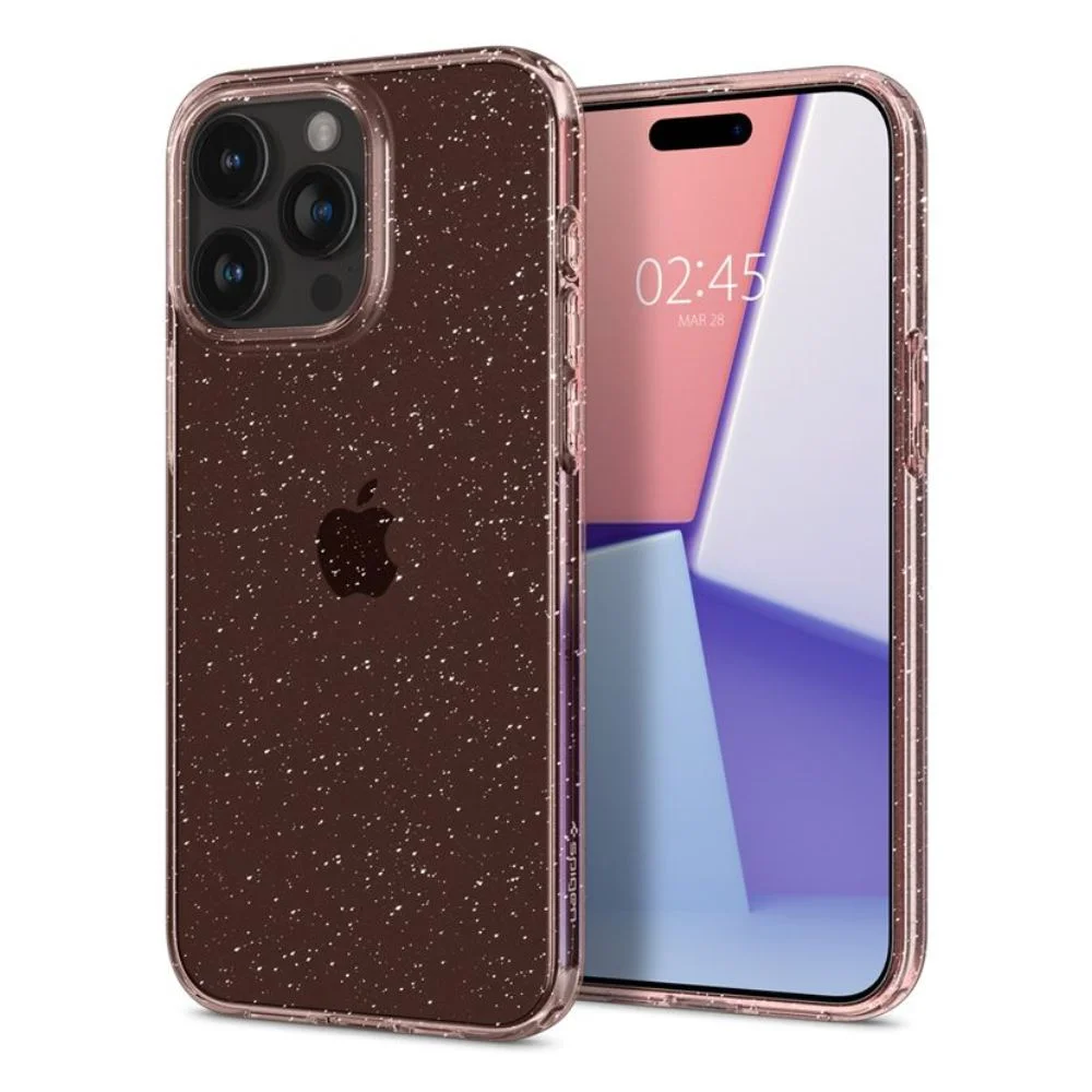 Φωτογραφία προϊόντος: Spigen Θήκη Liquid Crystal Glitter iPhone 15 Pro Rose Quartz