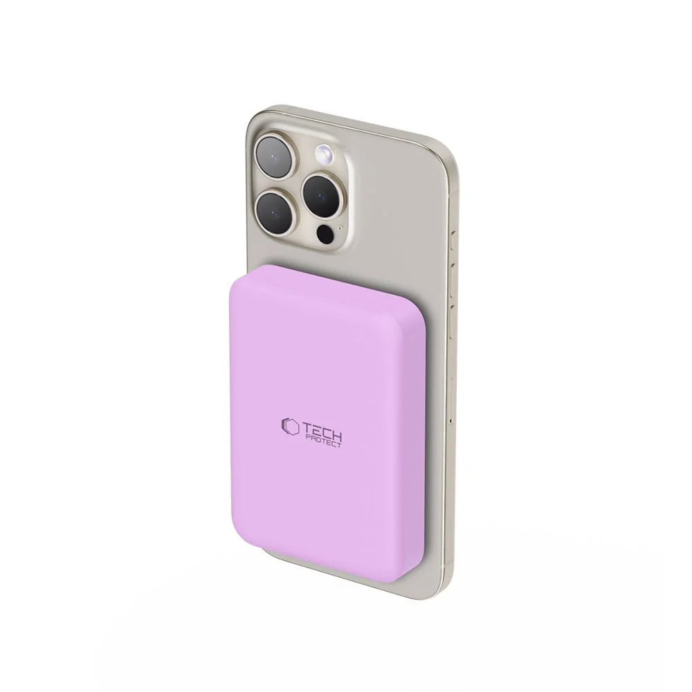 Φωτογραφία προϊόντος: Tech-Protect PB11 Lifemag MagSafe Power Bank 10000mAh 15W με Θύρα Type-C Lilac
