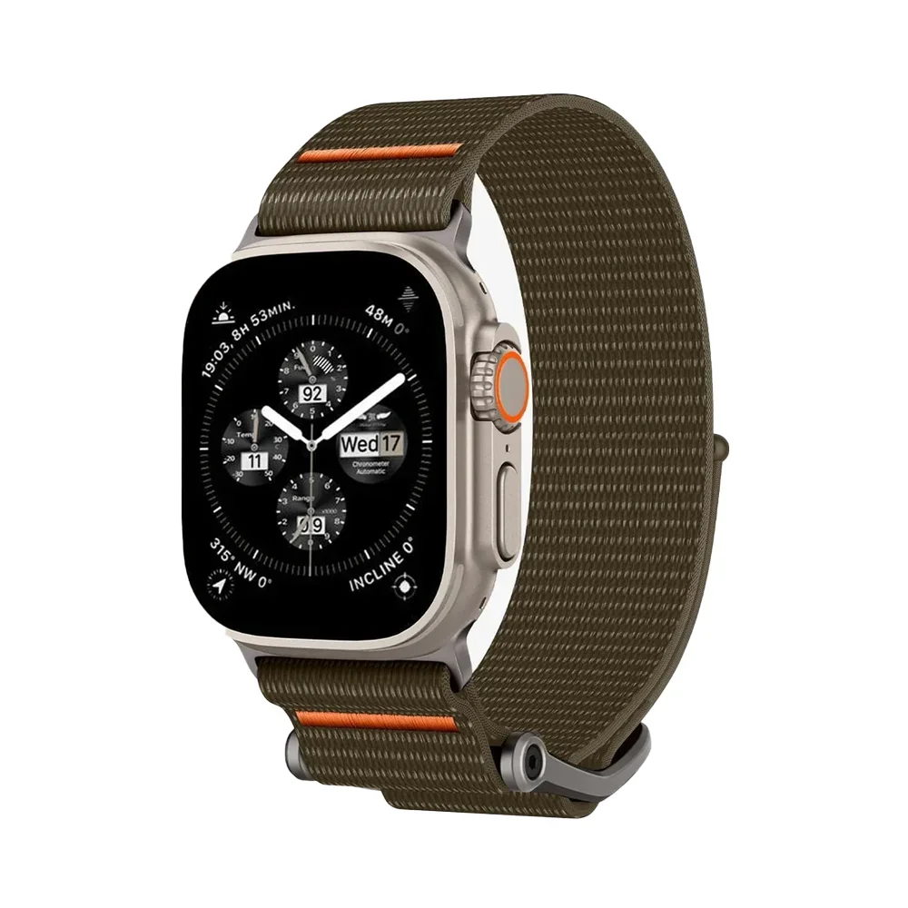 Φωτογραφία προϊόντος: Spigen Λουράκι DuraPro Flex Ultra Band Apple Watch 8 / 9 / 10 / 11 / SE / Ultra 1 / 2 (44 / 45 / 46 / 49mm) Khaki