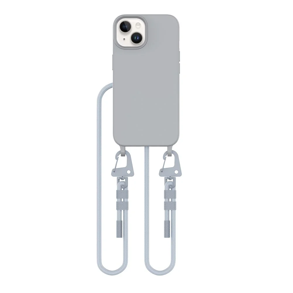 Φωτογραφία προϊόντος: Tech-Protect Θήκη με Κορδόνι MagNecklace MagSafe iPhone 13 Crayon Grey