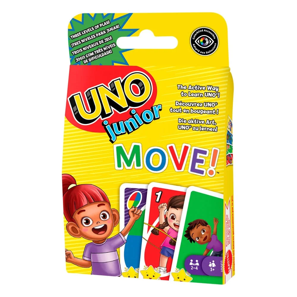 Φωτογραφία προϊόντος: Mattel UNO Junior Move! Card Game