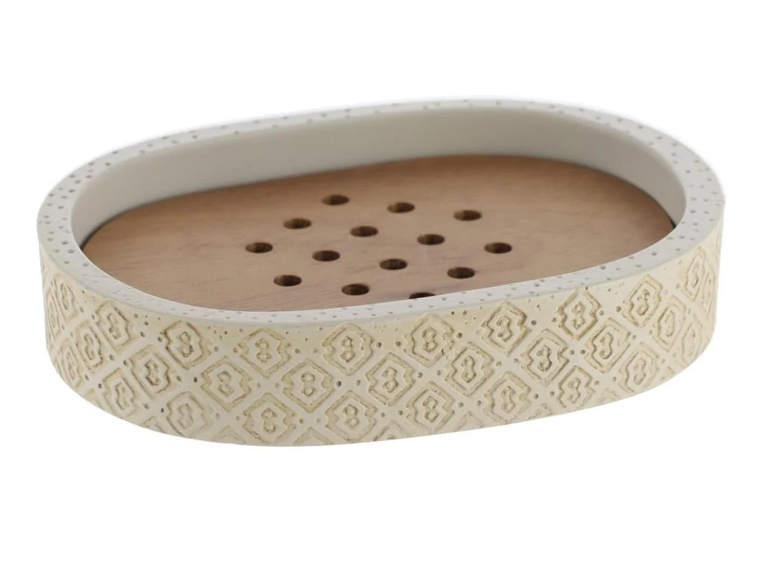 Φωτογραφία προϊόντος: ΑΛΛΟΙ ΚΑΤΑΣΚΕΥΑΣΤΕΣ Θήκη Για Σαπούνι Κεραμική Polyresin Beige