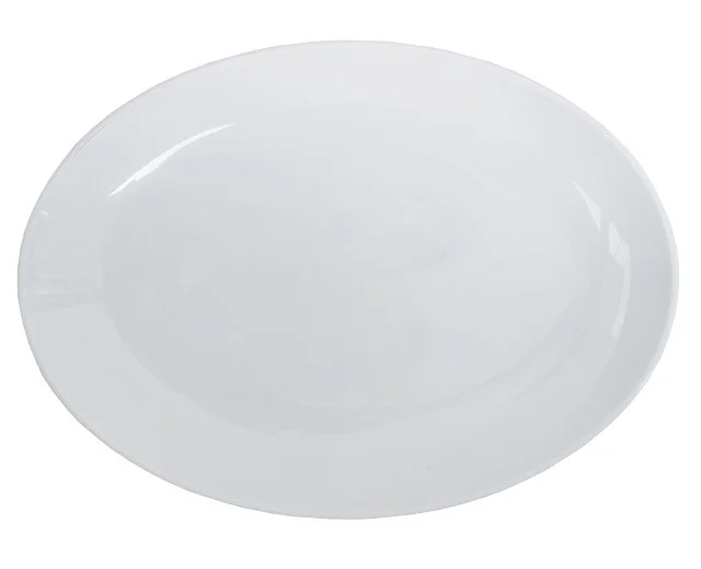 Φωτογραφία προϊόντος: Rinart Porcelain Πιατέλα Πορσελάνης Οβάλ Coupe 30cm