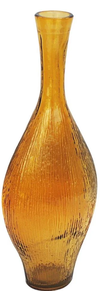 Φωτογραφία προϊόντος: VERANO SPANISH CERAMICS Verano Διακοσμητικό Βάζο Γυάλινο Sagre Brown 40cm Recycled