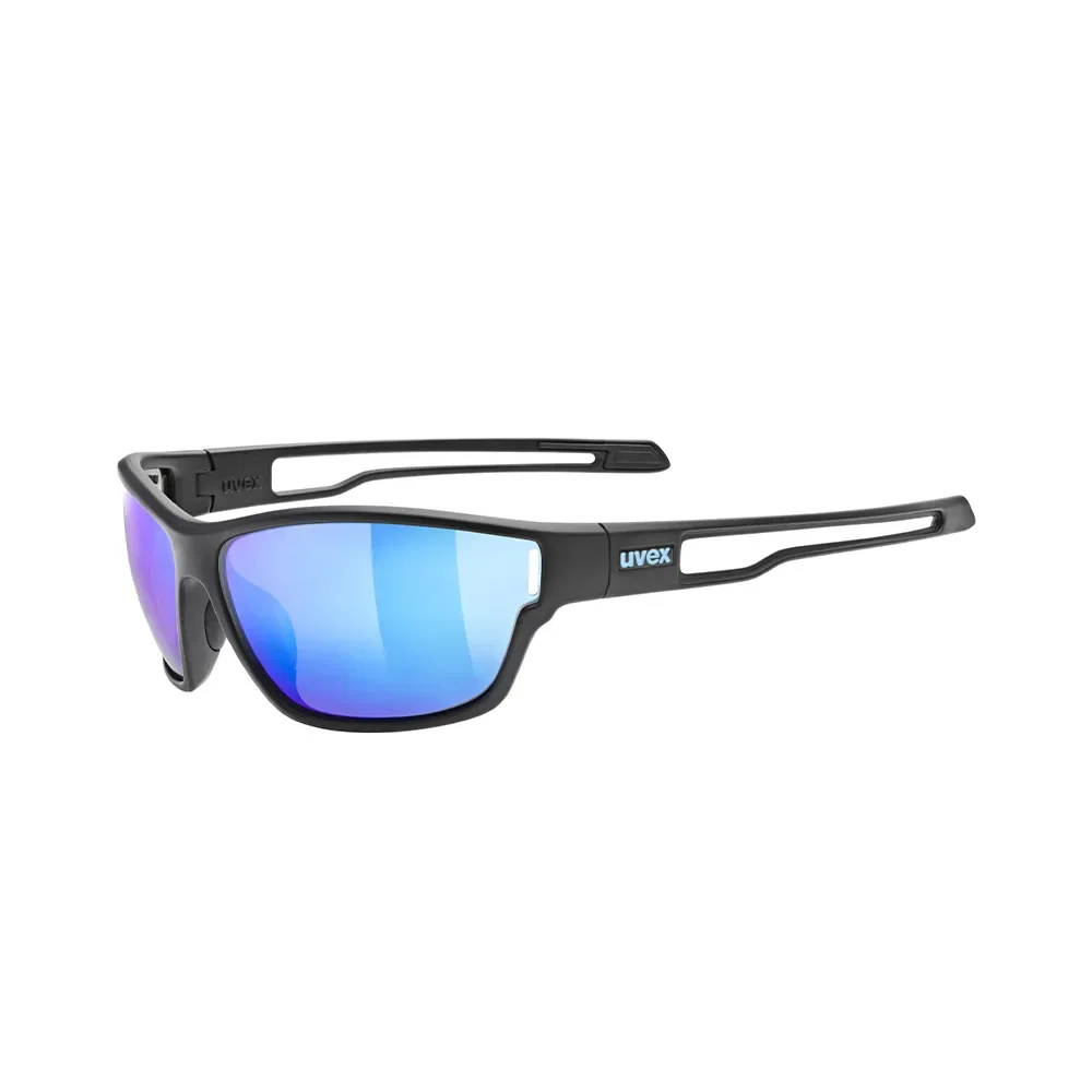 Φωτογραφία προϊόντος: ΓΥΑΛΙΑ ΗΛΙΟΥ SPORTSTYLE 806 BLACK MATT/ MIRROR BLUE S5330872214 | UVEX