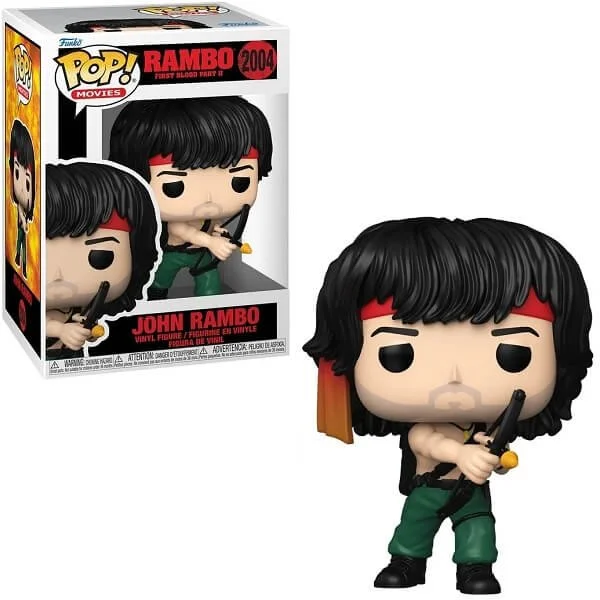 Φωτογραφία προϊόντος: Funko POP Movies Rambo First Blood Part II - John Rambo 2004 Vinyl Figure