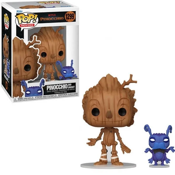 Φωτογραφία προϊόντος: Funko POP Movies Guillermo del Toro's Pinocchio - Pinocchio & Cricket 1299 Vinyl Figure