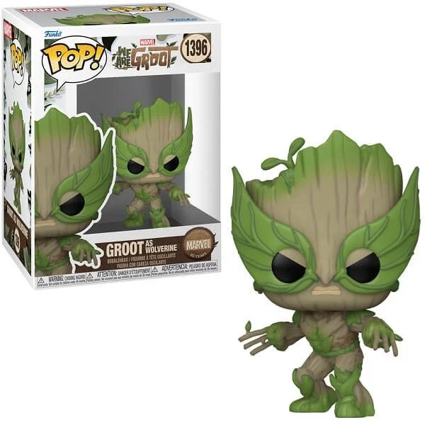 Φωτογραφία προϊόντος: Funko POP Marvel We are Groot - Groot as Wolverine 1396 Bobble-Head