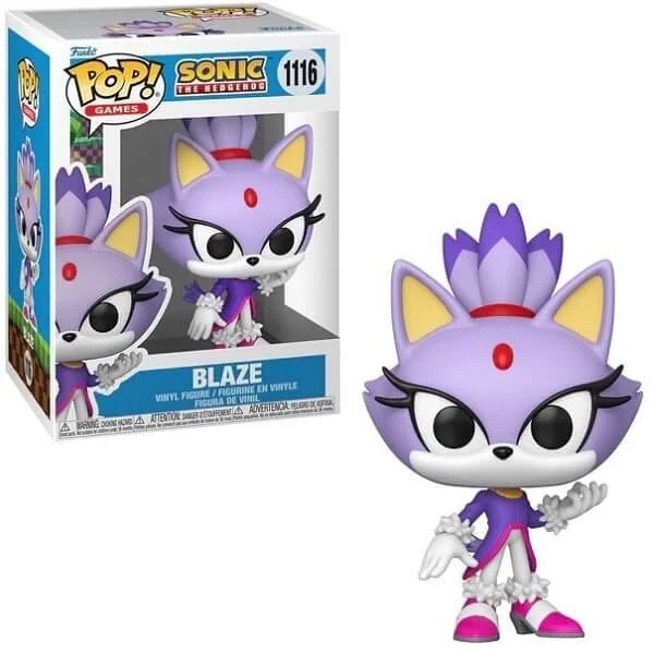 Φωτογραφία προϊόντος: Funko POP Games Sonic the Hedgehog - Blaze 1116 Vinyl Figure