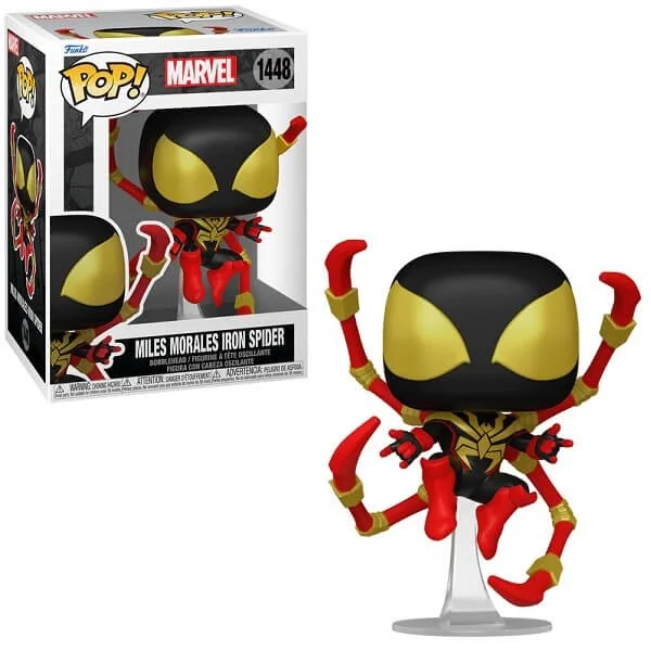 Φωτογραφία προϊόντος: Funko POP Marvel - Miles Morales Iron Spider 1448 Bobble-Head