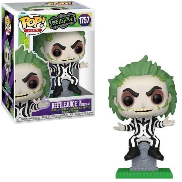 Φωτογραφία προϊόντος: Funko POP Plus Beetlejuice - Beetlejuice on Tombstone 1757 Vinyl Figure
