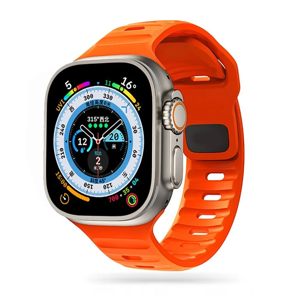 Φωτογραφία προϊόντος: Tech-Protect Λουράκι Iconband Line Apple Watch 8 / 9 / 10 / 11 / SE / Ultra (44 / 45 / 46 / 49mm) Orange