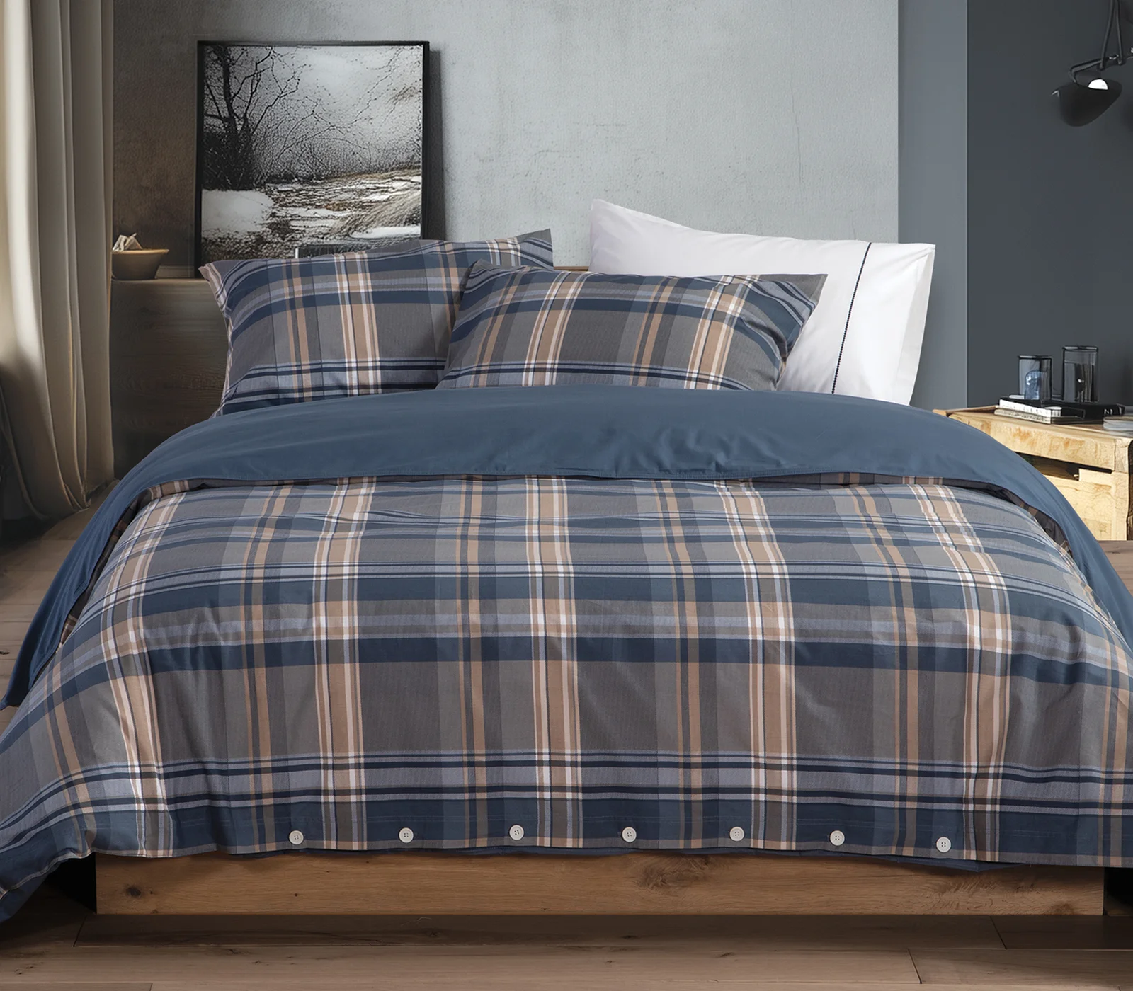Φωτογραφία προϊόντος: Nautica Nef-Nef Homeware ΣΕΝΤΟΝΙ ΒΑΜΒ.ΣΕΤ ΔΙΠΛΟ NAU SURFACE DENIM