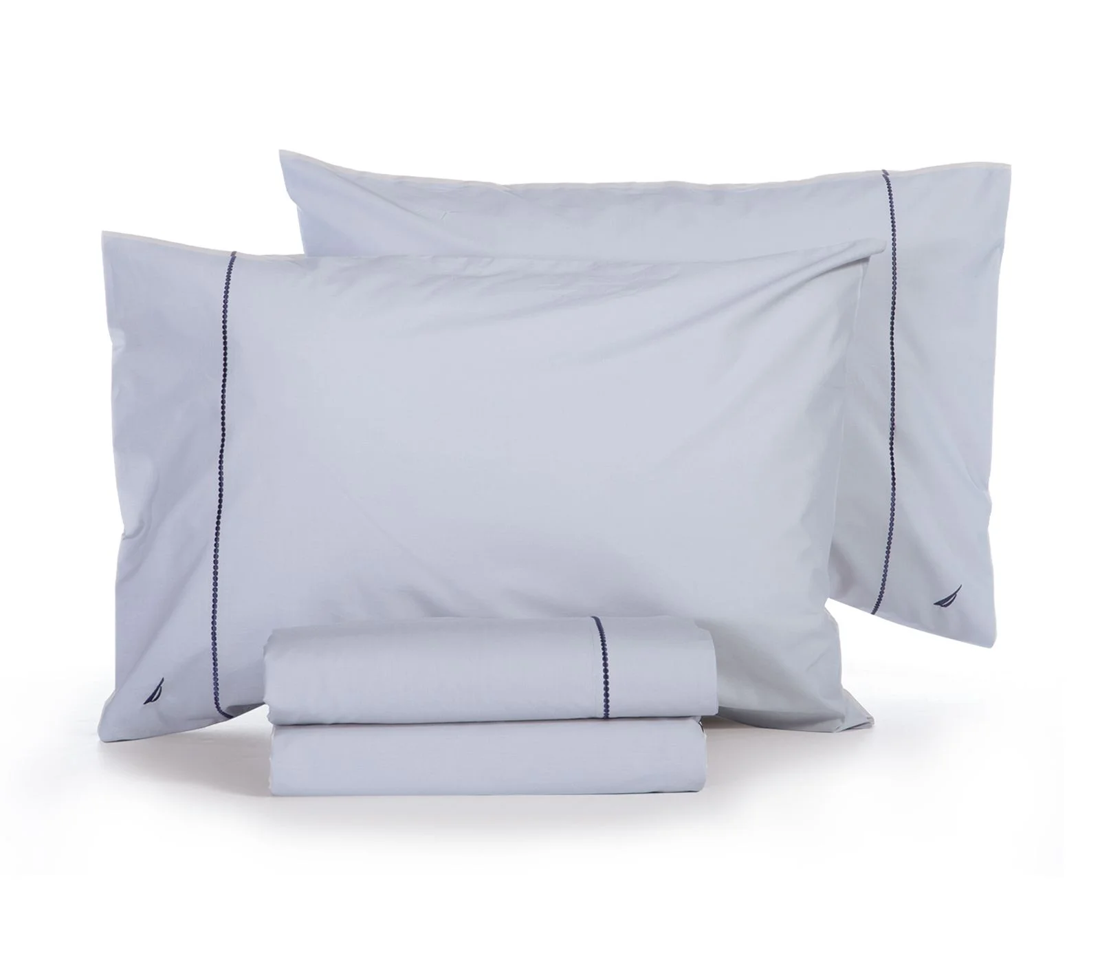 Φωτογραφία προϊόντος: Nautica Nef-Nef Homeware ΣΕΝΤΟΝΙ ΒΑΜΒ.NAU WAVE SOLID ΣΕΤ KING SIZE SILVER