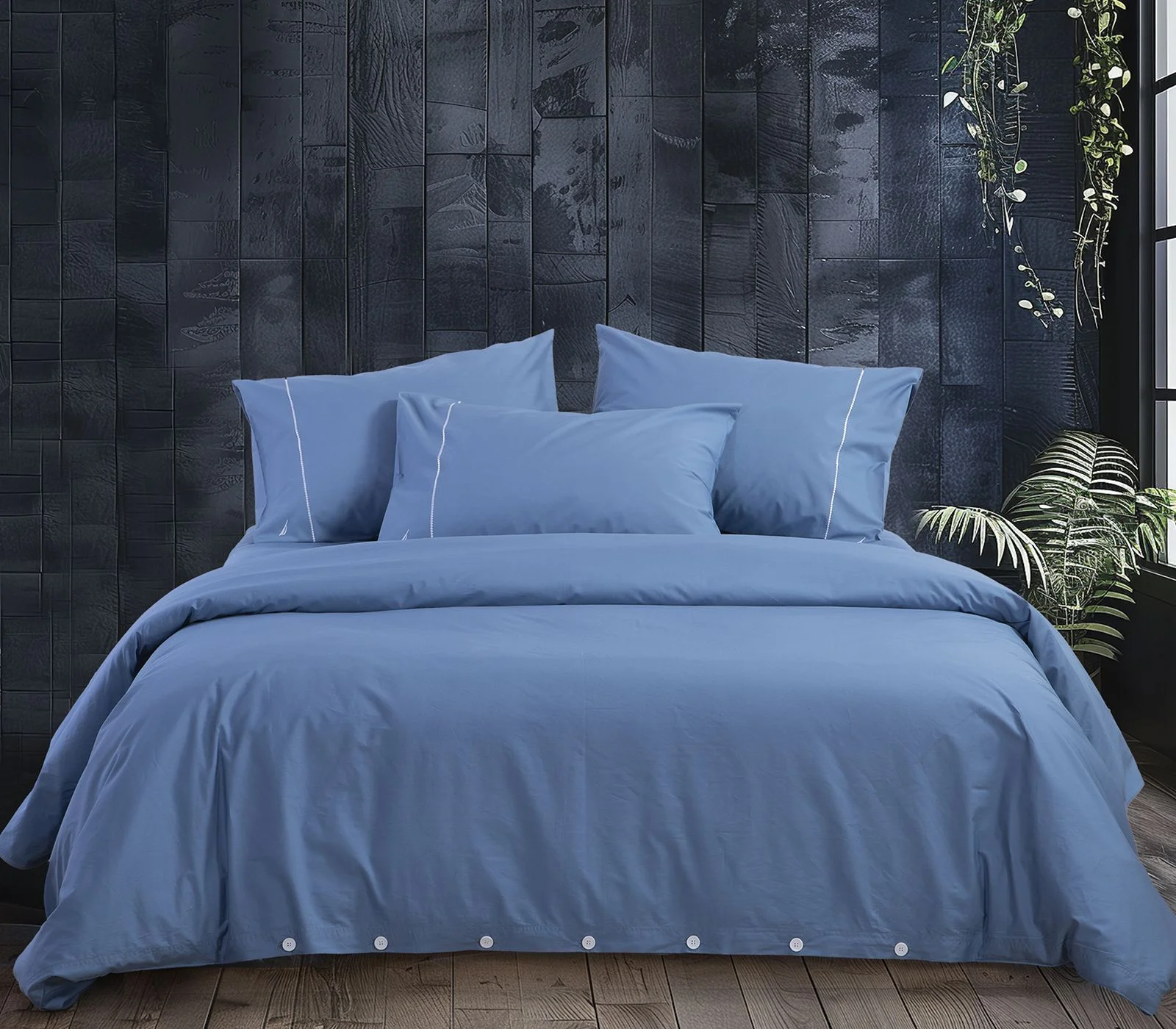 Φωτογραφία προϊόντος: Nautica Nef-Nef Homeware ΠΑΠΛΩΜΑΤΟΘΗΚΗ ΒΑΜΒ.NAU WAVE SOLID ΣΕΤ Υ/ΠΛΗ BLUE