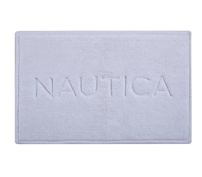 Φωτογραφία προϊόντος: Nautica Nef-Nef Homeware ΤΑΠΕΤΟ ΜΠΑΝΙΟΥ ΒΑΜΒ.NAU COAST 50X80 WHITE-WHITE