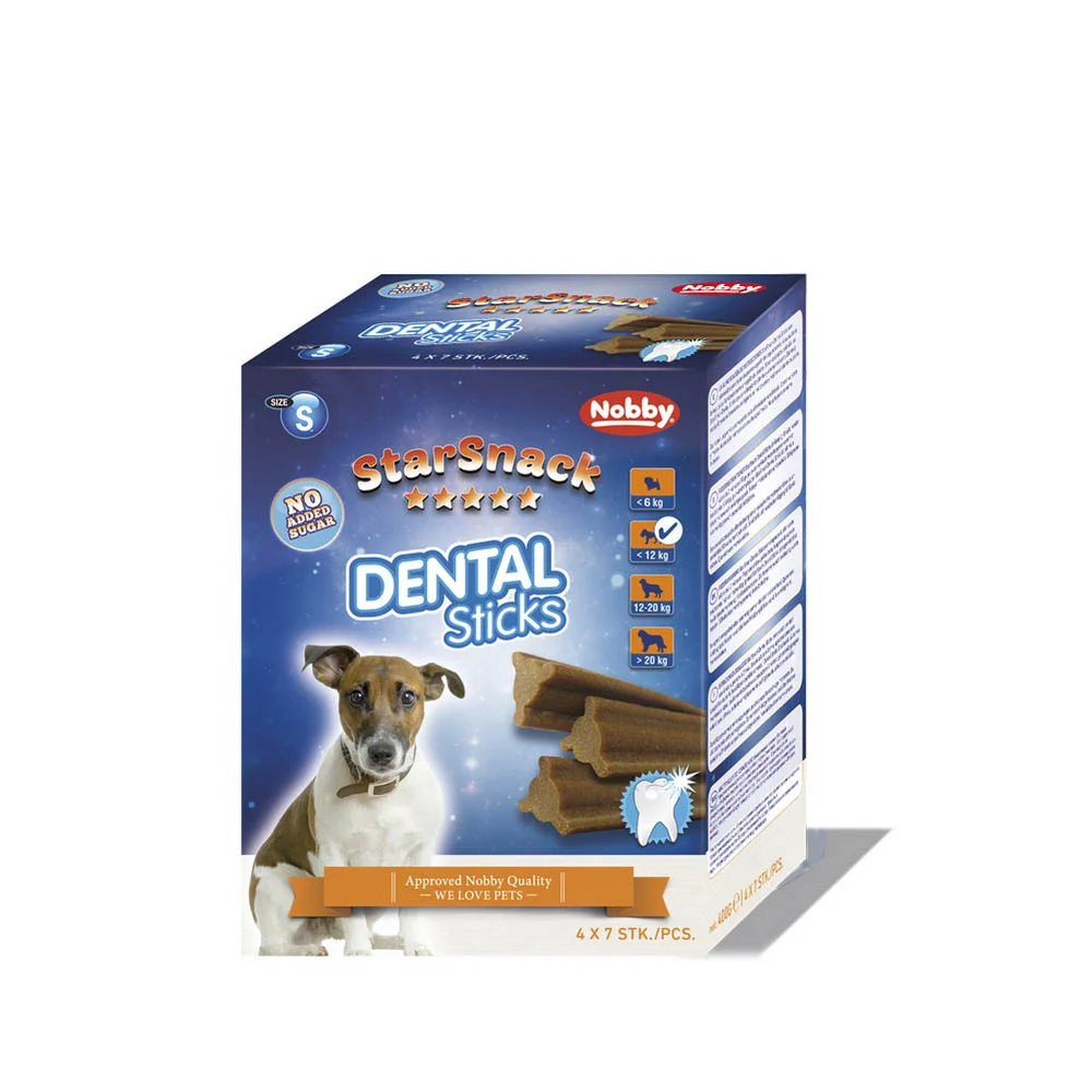 Φωτογραφία προϊόντος: Nobby StarSnack Οδοντικό Στικ Dental Small 28τμχ 400gr