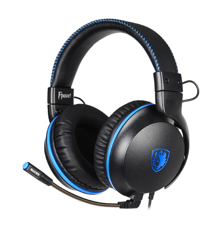 Φωτογραφία προϊόντος: SADES Gaming Headset Fpower SA-717-BL, multiplatform, 3.5mm