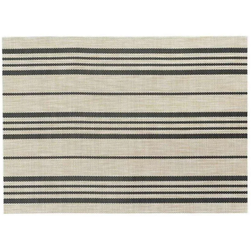 Φωτογραφία προϊόντος: ΣΟΥΠΛΑ WINKLER SINA NATUREL/NOIR 33x45 75%PVC 25%POLYESTER