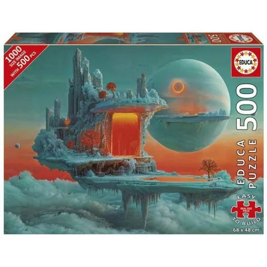 Φωτογραφία προϊόντος: EDUCA Planet Of Fire And Ice Puzzle 2D 500pcs 20236