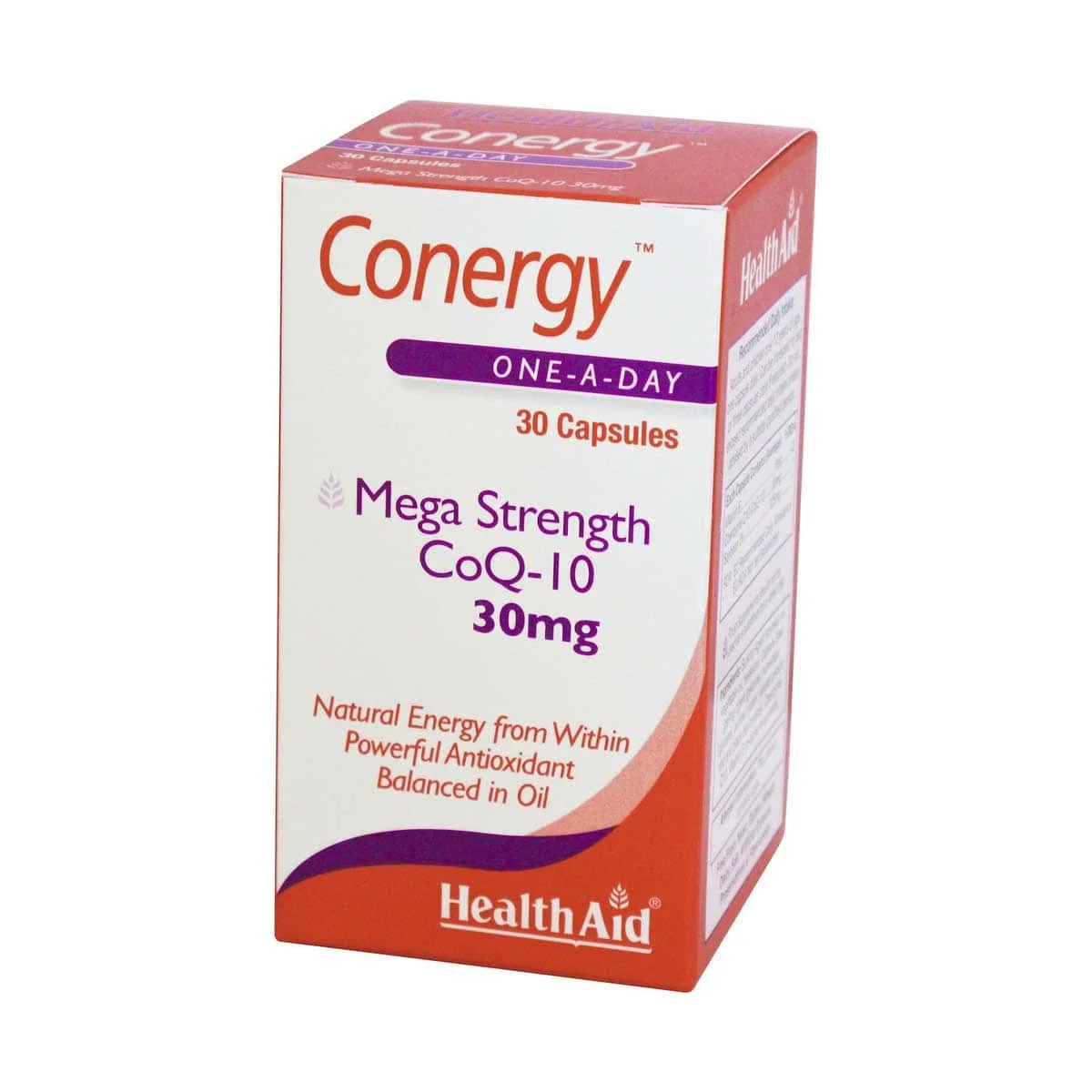Φωτογραφία προϊόντος: Medipharmacy Health Aid Conergy Co Q-10 30 mg 30 κάψουλες