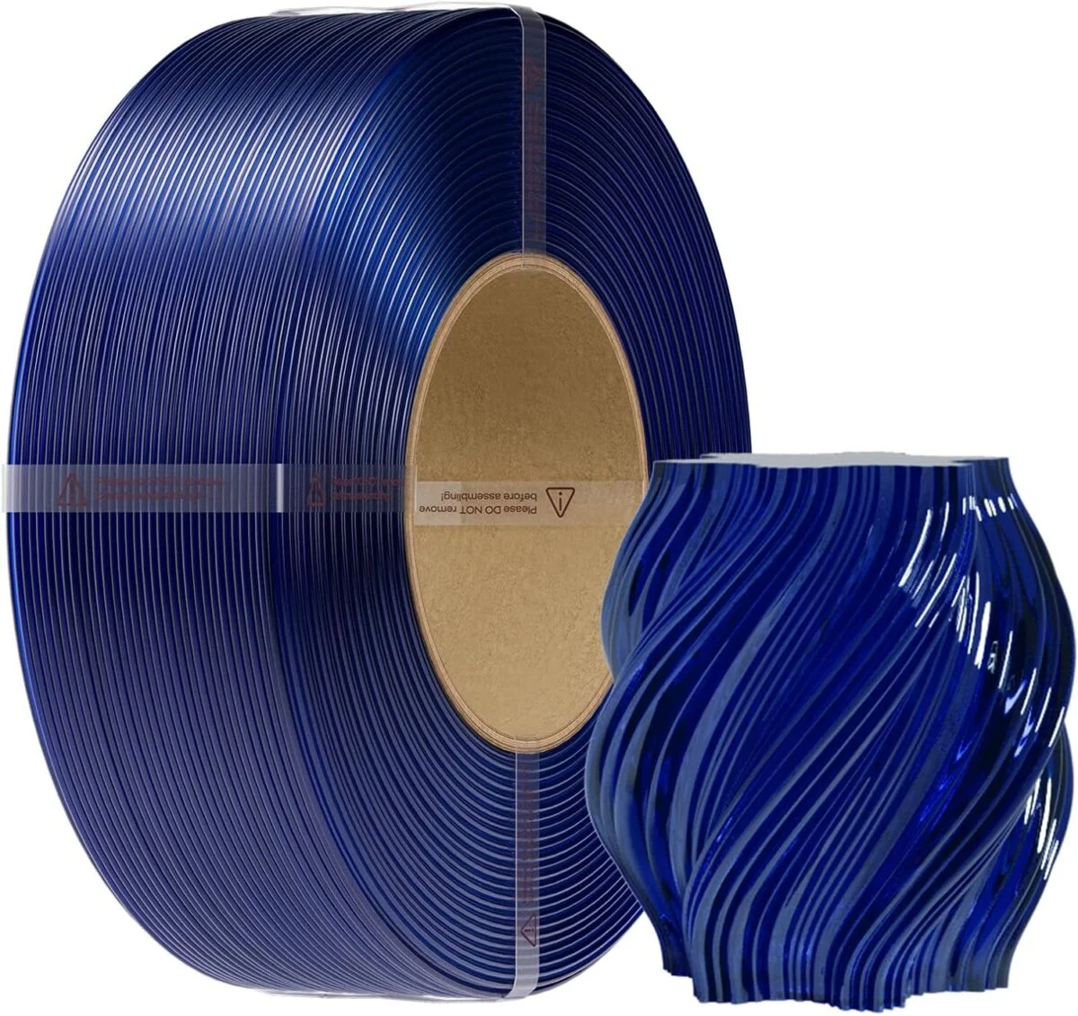 Φωτογραφία προϊόντος: Creality CR-PETG Blue - No Reel 3D Printer Filament, Hard Glossy, Tensile 49MPA, 1 kg Spool1.81