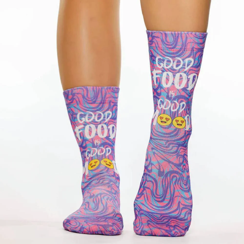 Φωτογραφία προϊόντος: Wigglesteps Good Food Lady Socks Μοβ