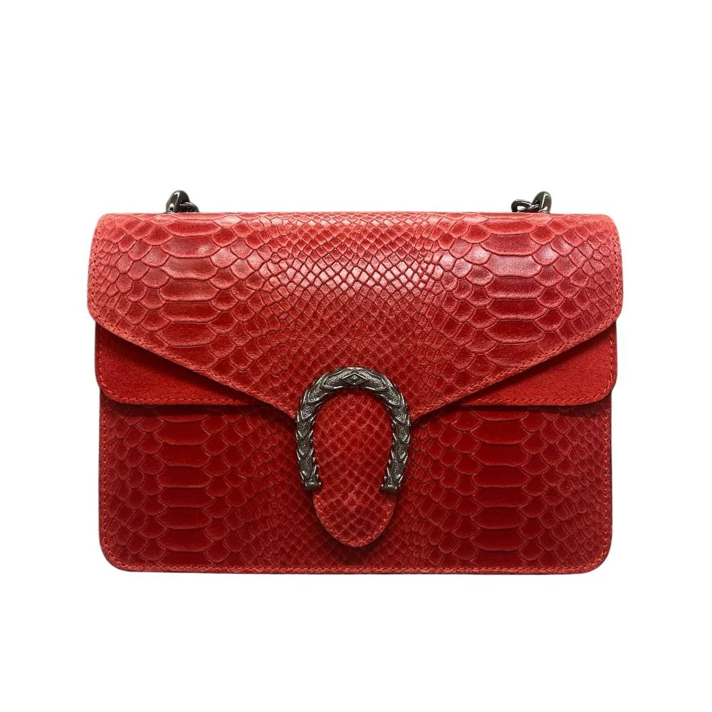 Φωτογραφία προϊόντος: Mourato Leather CrossBag Κόκκινο