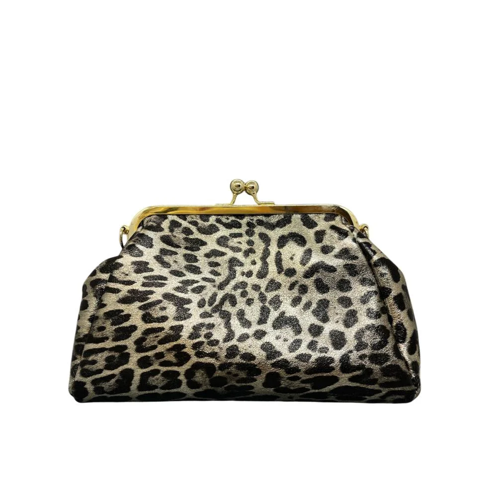 Φωτογραφία προϊόντος: Mourato Leather Leopard Bag Animal print