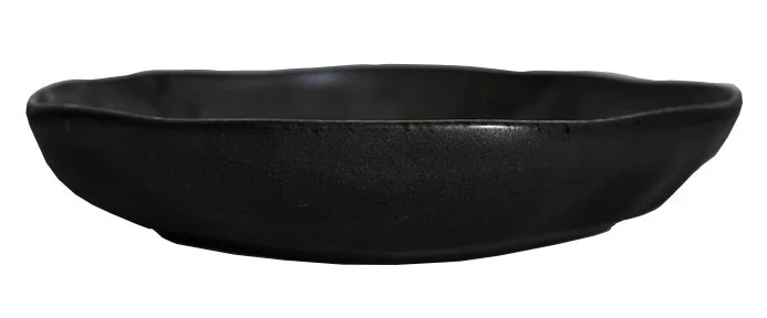 Φωτογραφία προϊόντος: Rinart Porcelain Μπολ Σαλάτας Πορσελάνης Kronos Black Mat 25cm