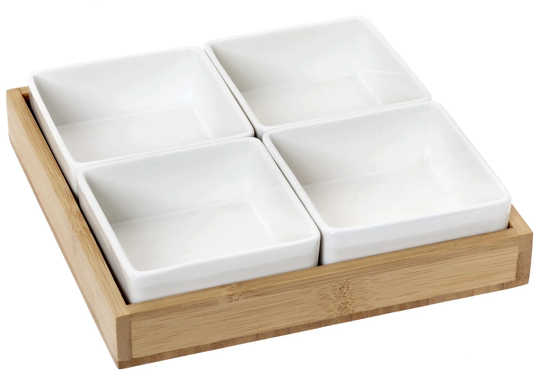 Φωτογραφία προϊόντος: HOME FASHION ACCESSORIES HFA Ορντεβιέρα 4 Θέσεων Party Time Με Ξύλινη Βάση White