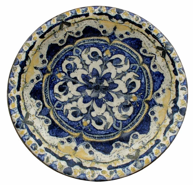 Φωτογραφία προϊόντος: RINART PORCELAIN Rinart Πιατέλα Πορσελάνης Στρογγυλή Arabesque 30cm