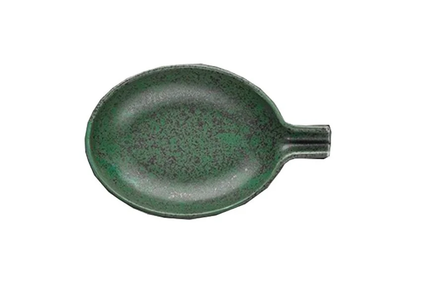Φωτογραφία προϊόντος: FATHY MAHMOUD EGYPTIAN PORCELAIN FM Μπολ - Dip Πορσελάνης Wings Olive Green 13cm