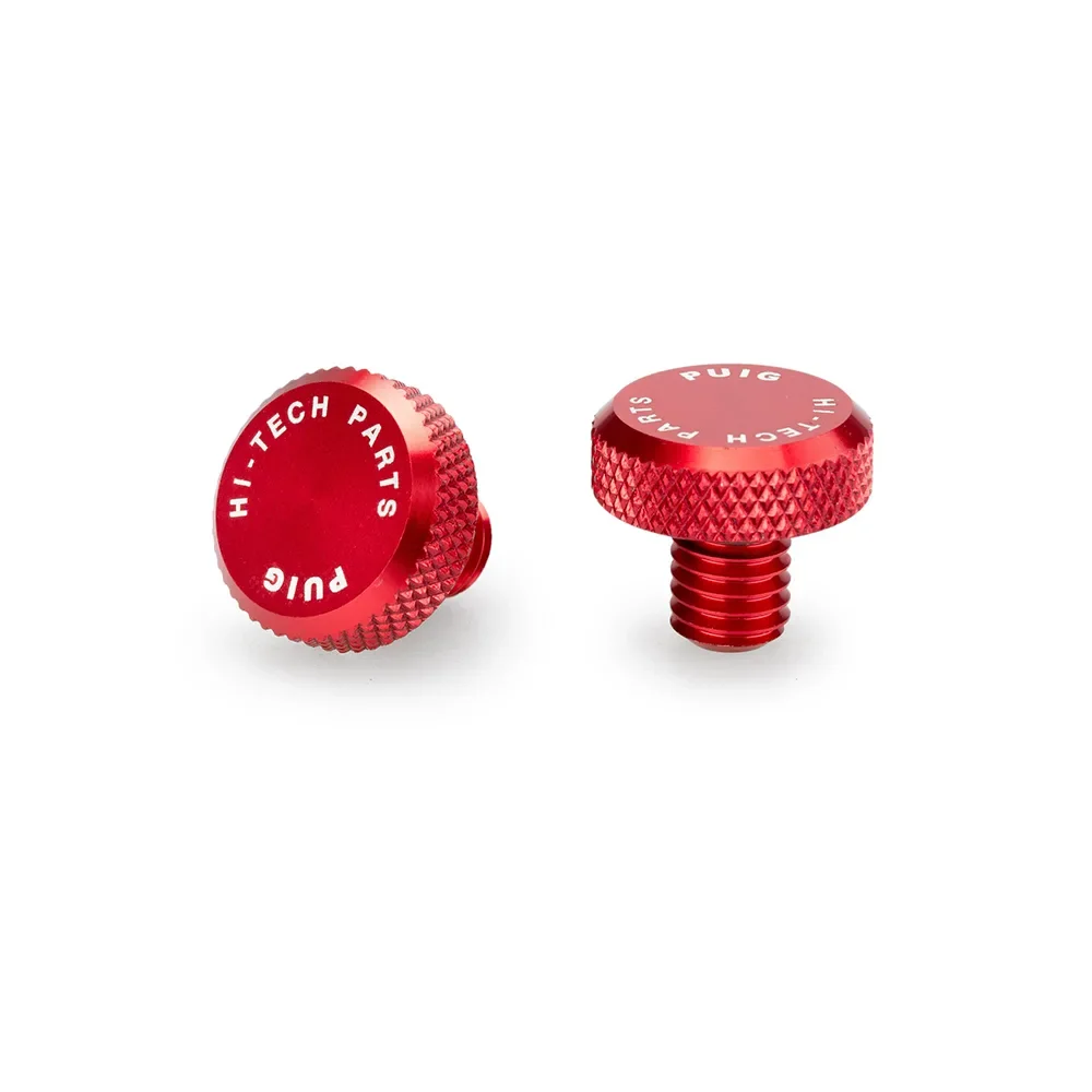 Φωτογραφία προϊόντος: ΤΑΠΕΣ ΚΑΘΡΕΦΤΩΝ RED MIRROR HOLE SCREW PLUG Μ8 x 1.25 21803R| PUIG