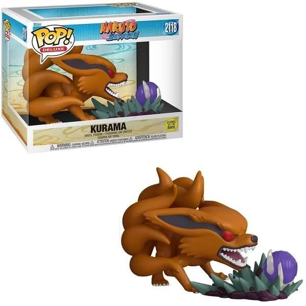 Φωτογραφία προϊόντος: Funko POP Deluxe Naruto Shippuden - Kurama GitD 2118 Vinyl Figure