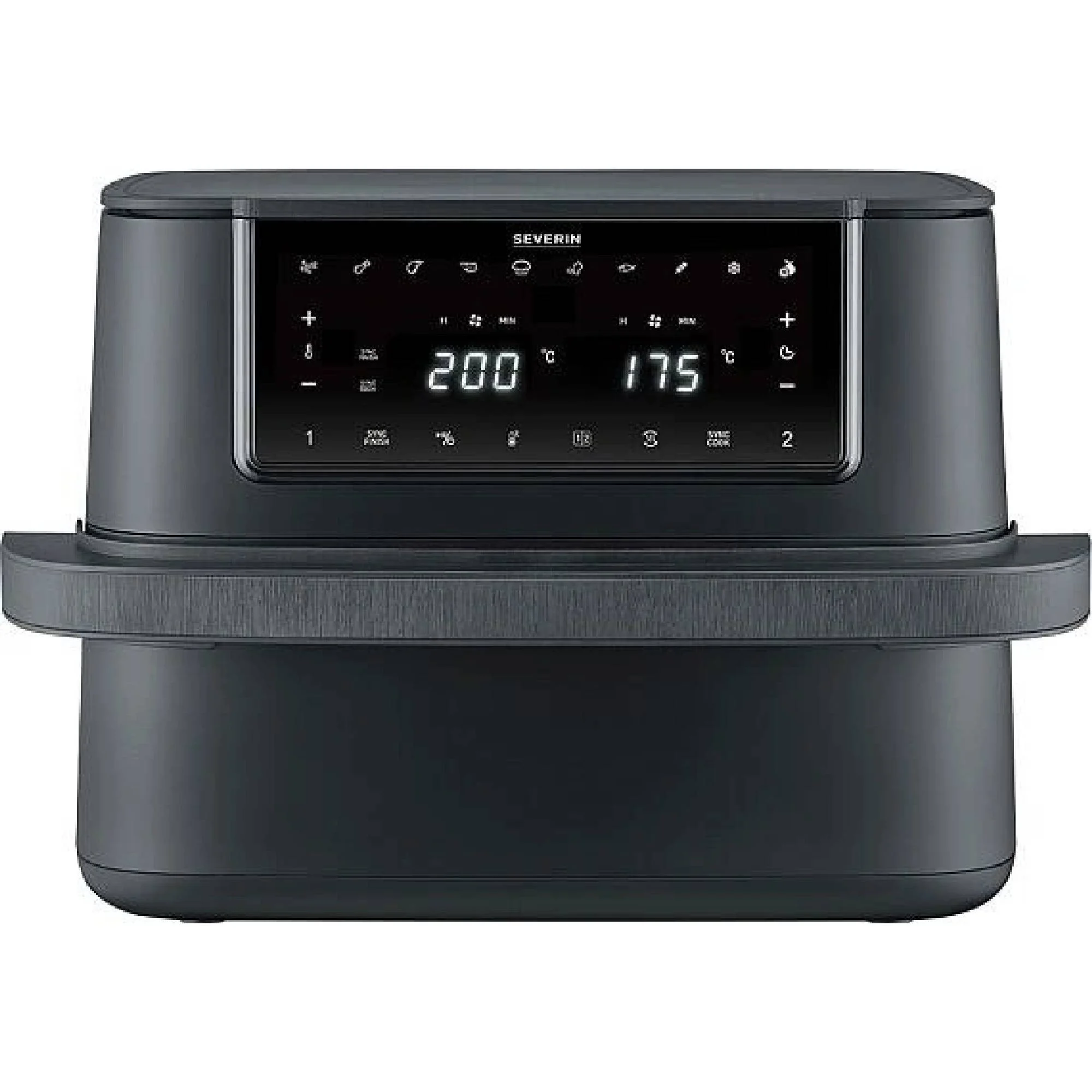 Φωτογραφία προϊόντος: Severin Φριτέζα Αέρος Air Fryer Με Αποσπώμενο Κάδο 9lt Max Dual Zone