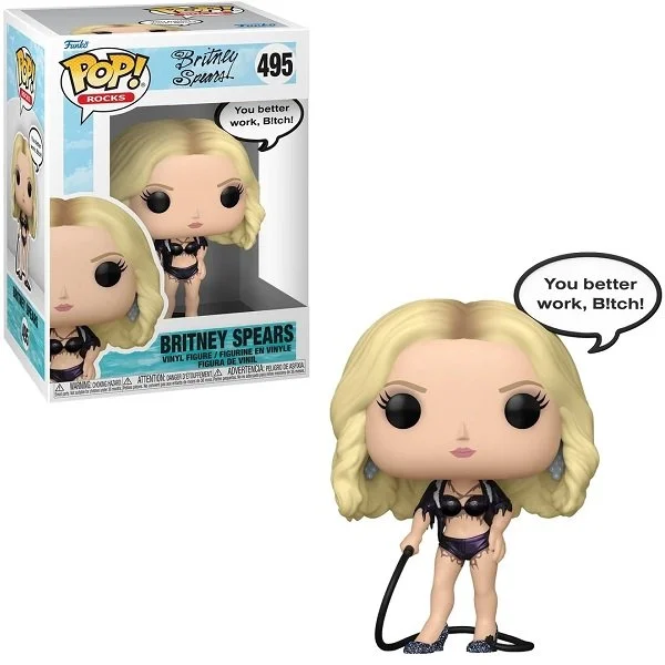 Φωτογραφία προϊόντος: Funko POP Rocks Britney Spears - Britney Spears (You better Work, Bitch!) 495 Vinyl Figure