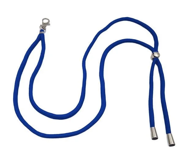 Φωτογραφία προϊόντος: Payivsve Λουράκι Λαιμού Lanyard για Κινητό με Μεταλλικό Γάντζο 75cm - Μπλε