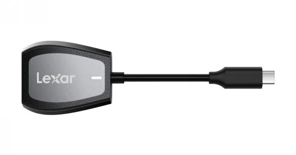 Φωτογραφία προϊόντος: Lexar Dual-Slot SD/microSD Memory Card Reader, USB-C