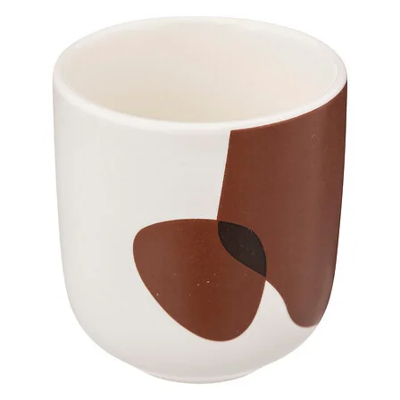 Φωτογραφία προϊόντος: 5FIVE SIMPLY SMART Secret de Gourmet Φλιτζάνι Espresso Πορσελάνης Olme Brown 100ml