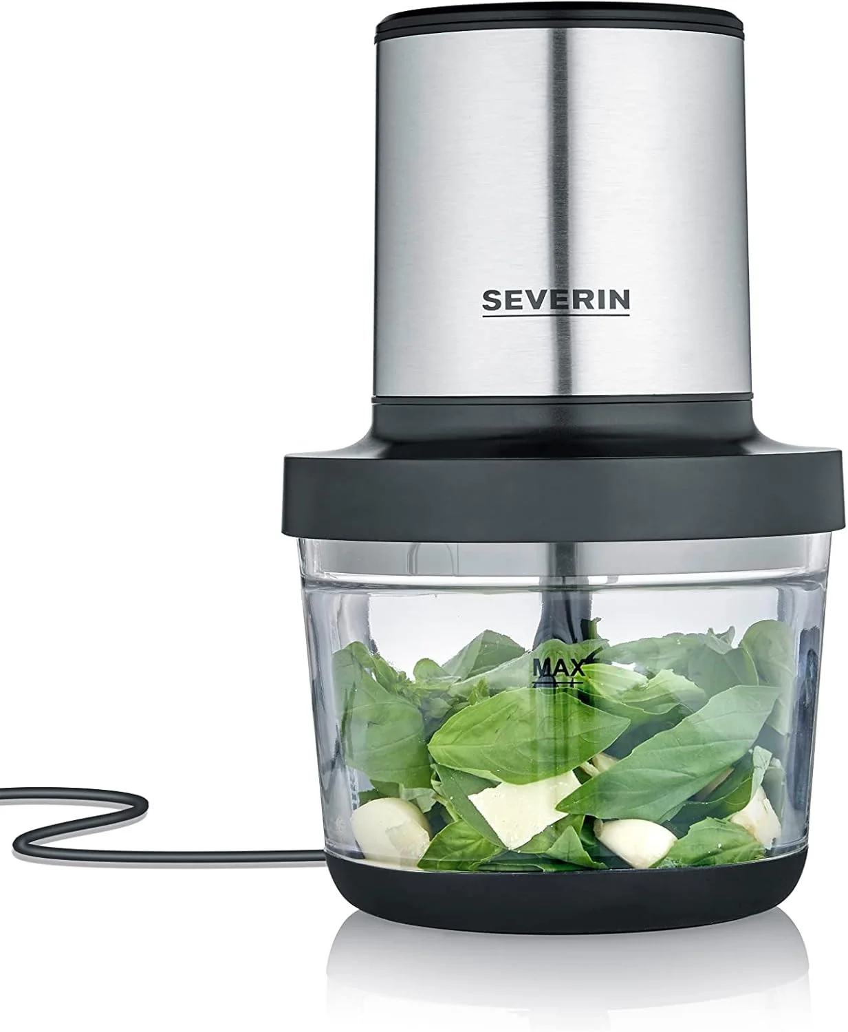 Φωτογραφία προϊόντος: Severin Πολυκόπτης Multi 400W Με Δοχείο 1lt Inox Μαύρο