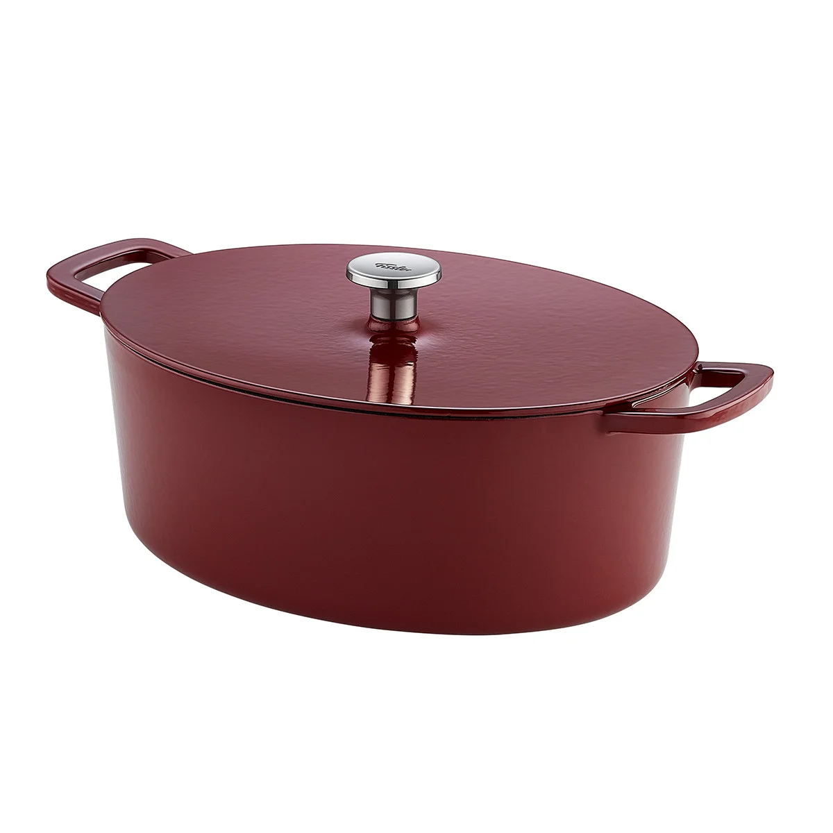 Φωτογραφία προϊόντος: Fissler Μαντεμένια Γάστρα Οβάλ Moments Collection Burgundy 33cm