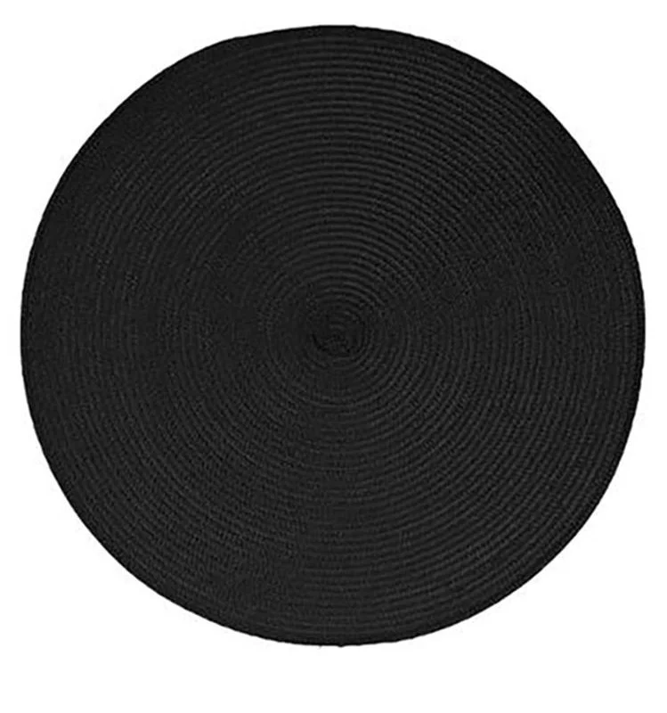 Φωτογραφία προϊόντος: Secret De Gourmet Σουπλά Στρογγυλό PVC Black 38cm