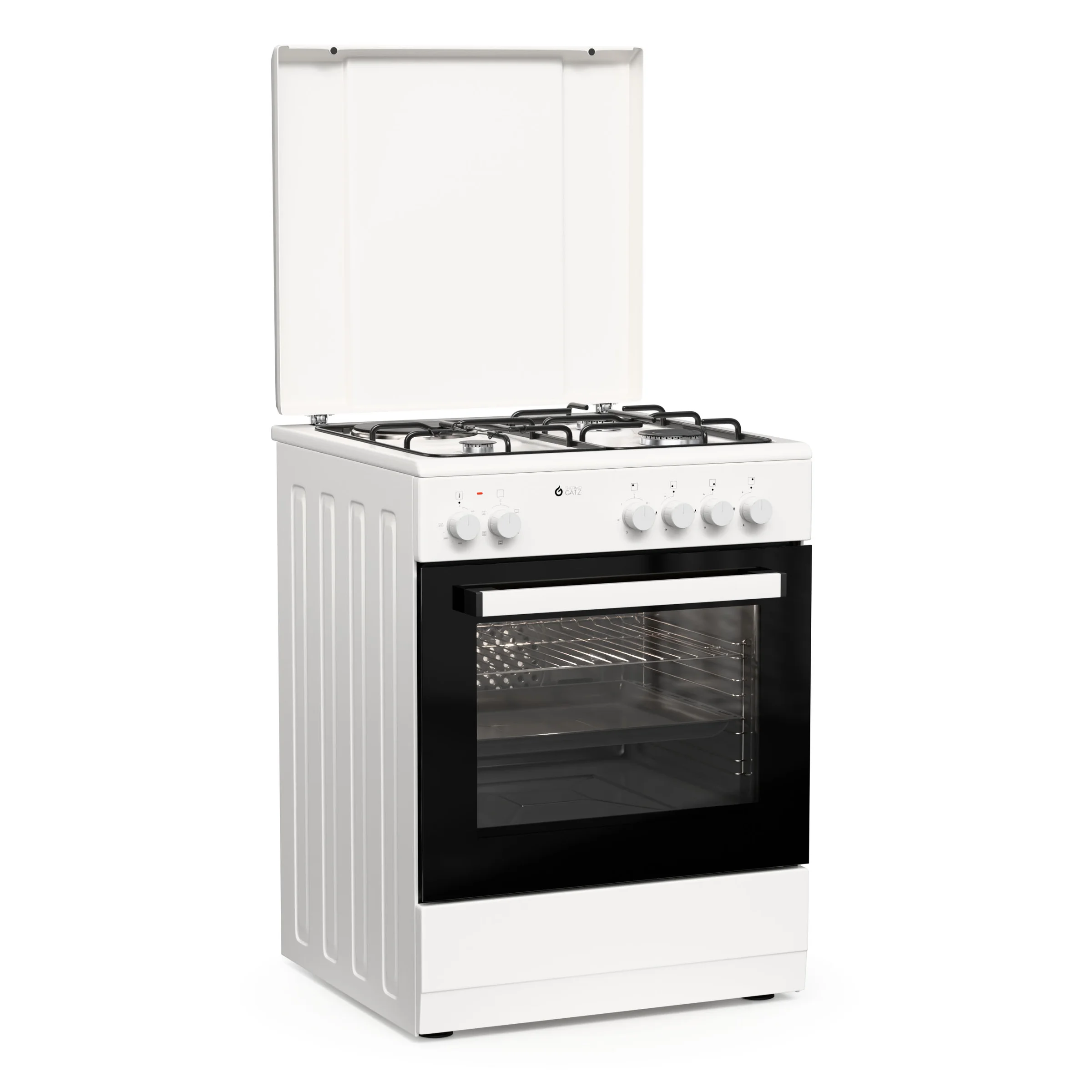 Φωτογραφία προϊόντος: Thermogatz TGS 3501 WH Κουζίνα μικτή με Εστίες Υγραερίου και Ηλεκτρικό Φούρνο 56lt (04.401.066)