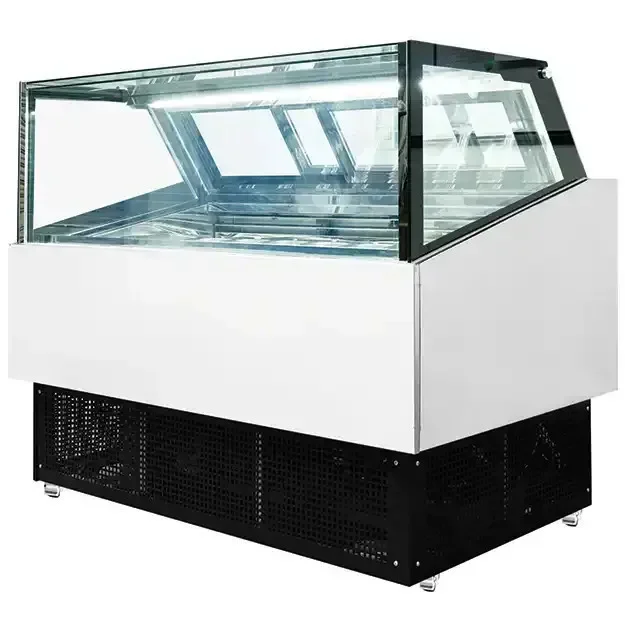 Φωτογραφία προϊόντος: Karamco RB-QC180 Βιτρίνα-Ψυγείο Παγωτού Υ125xΠ290xΒ105cm