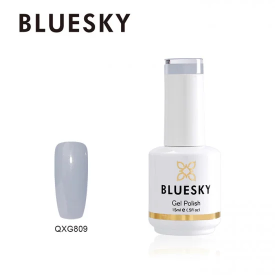 Φωτογραφία προϊόντος: Bluesky Hμιμόνιμο Bερνίκι QXG809P Mid Grey 15ml